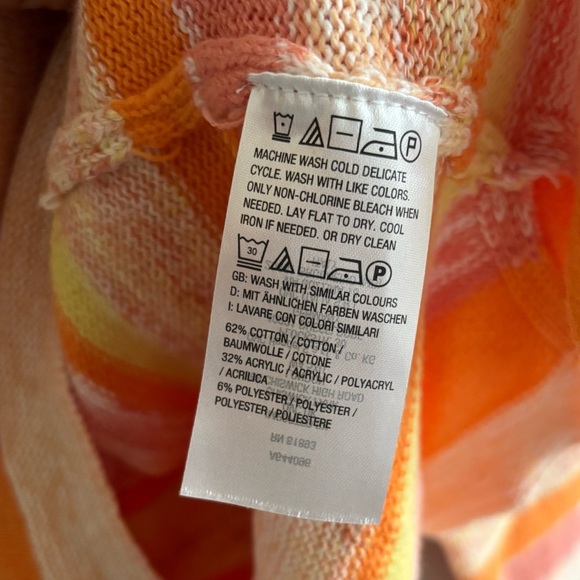 Isaac Mizrahi Live! Bridgehampton Striped Sweater with Hood Size XL Casual Cozy - Picture 14 of 16